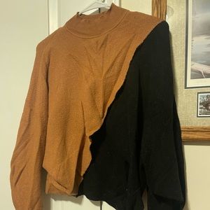 Mock neck sweater